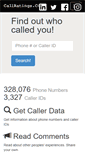 Mobile Screenshot of callratings.com